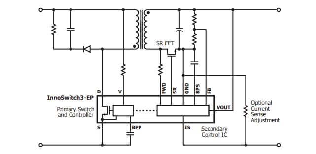 Schematic - Power Integrations InnoSwitch™3-EP ICs